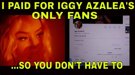 iggy only fans|Iggy Azalea Joined OnlyFans